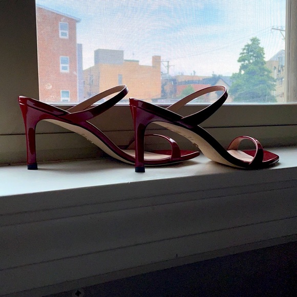 NWT Red Stuart Weitzman Aleena 75 - Picture 4 of 8